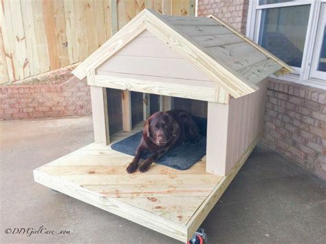 homemade dog house plans free